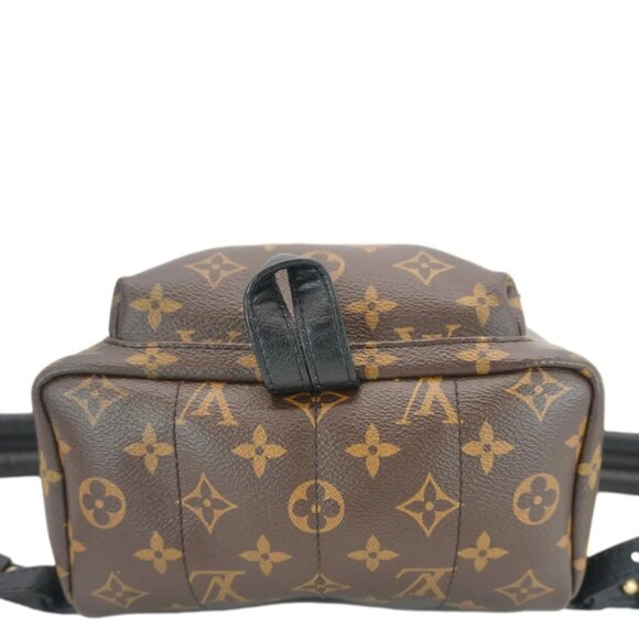 LOUIS VUITTON  Palm Springs PM Monogram Canvas Backpack Brown